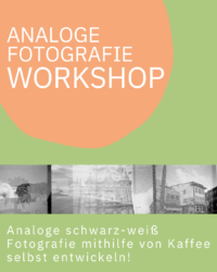 Gut genug! Analog fotografieren. Mit Kaffee entwickeln.